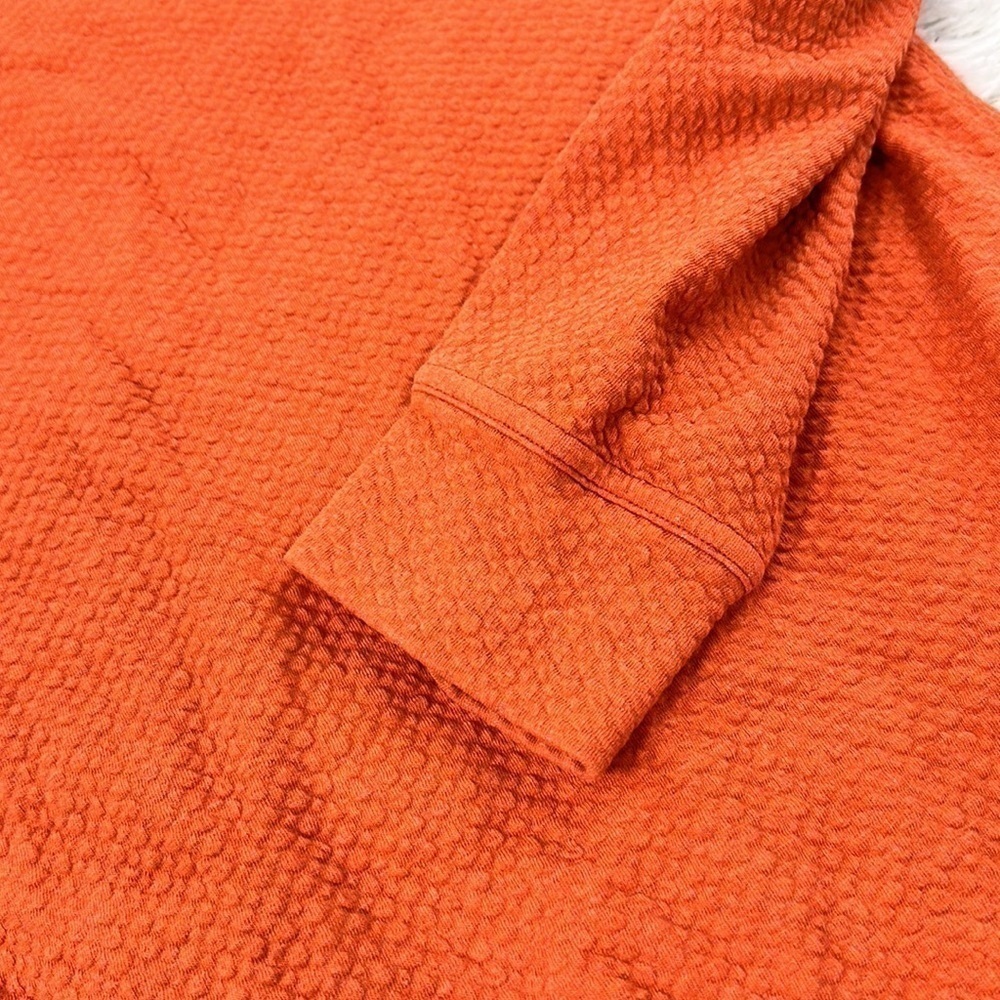 Lululemon All Yours Crew *Bubble Dot Heathered Brick / White - Picture 5 of 6